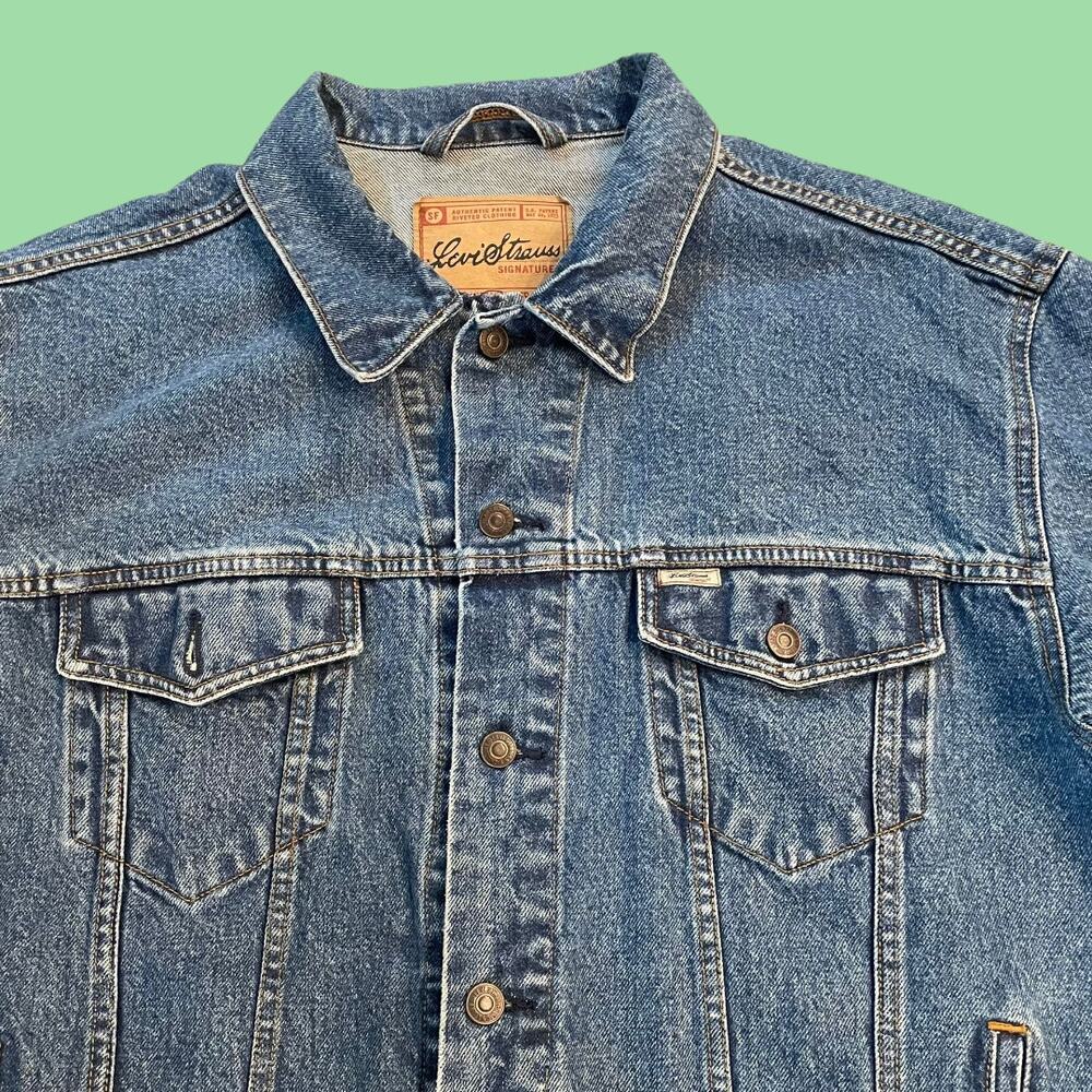 Vintage Levi’s classic Denim jacket L - Picture 2 of 4